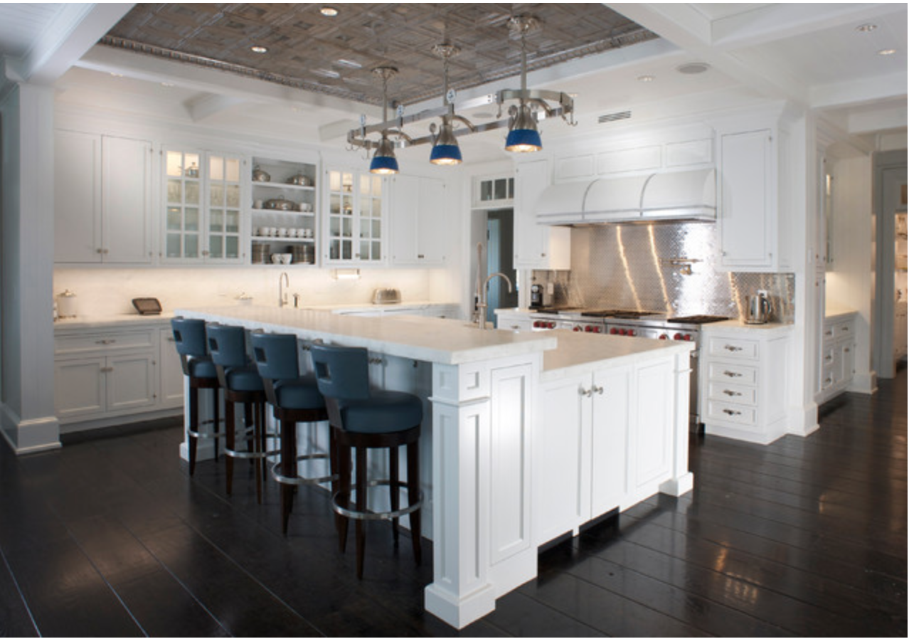 Kitchen Trend: Tin Ceiling Tiles | So Chic Life