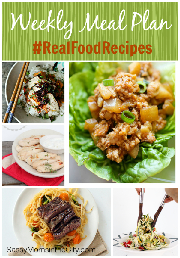 weekly meal plan real food recipes with musings of a housewife 