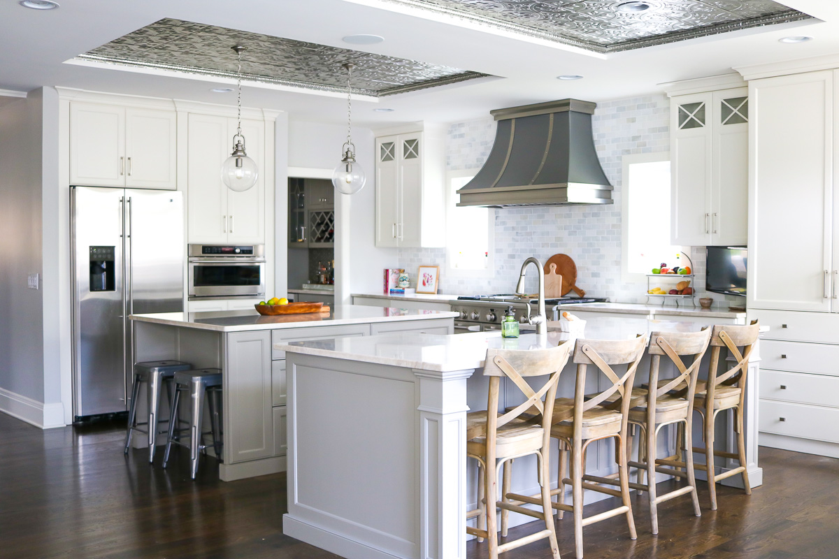 Kitchen Trend: Tin Ceiling Tiles | So Chic Life